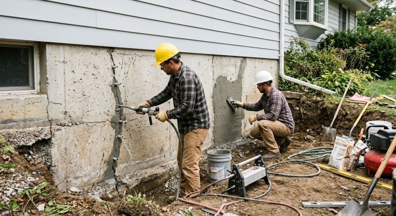 Basement Foundation Repair in Charleroi, PA
