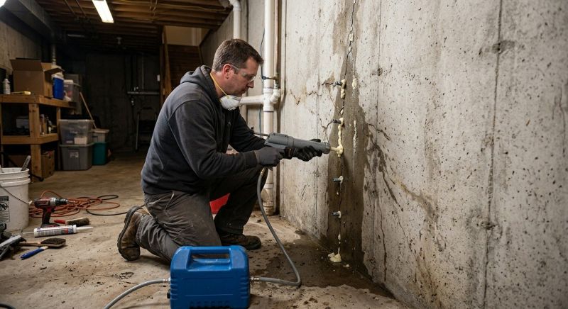 Basement Foundation Repair in Greensburg, PA