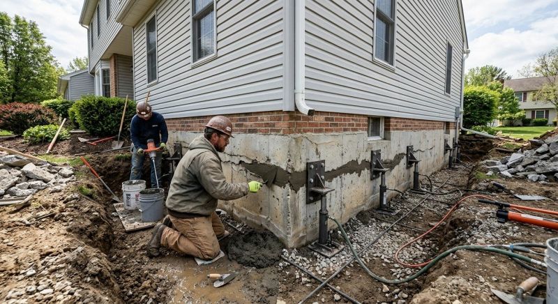 Basement Foundation Repair in Indian Head, PA