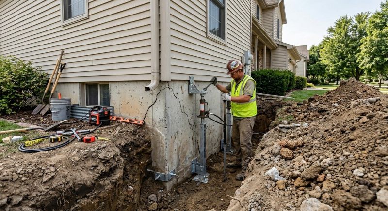 Basement Stabilization in Westmoreland County, PA