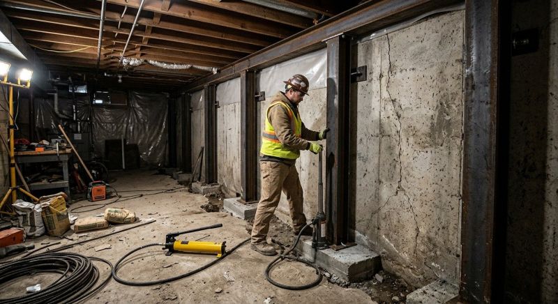 Basement Stabilization in Westmoreland County, PA