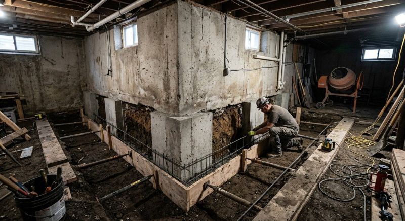 Basement Underpinning in Westmoreland County, PA