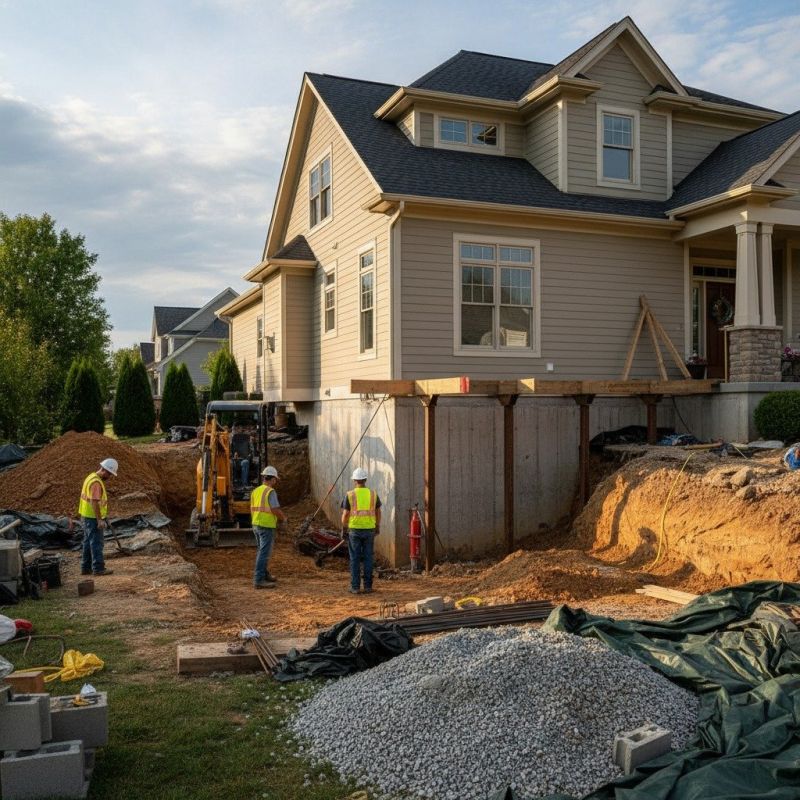 Building Foundation Repair in Mount Pleasant, PA