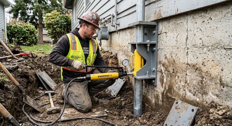 Concrete Foundation Leveling in Latrobe, PA