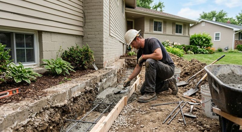 Concrete Foundation Repair in Irwin, PA