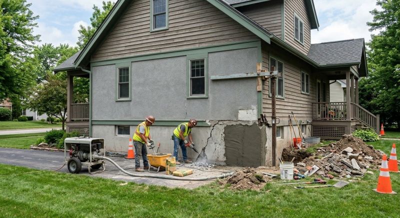 Concrete Foundation Repair in Latrobe, PA