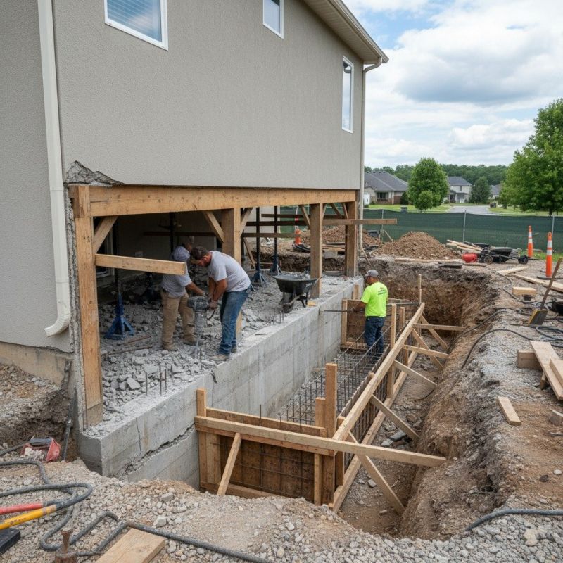 Concrete Foundation Repair in Perryopolis, PA