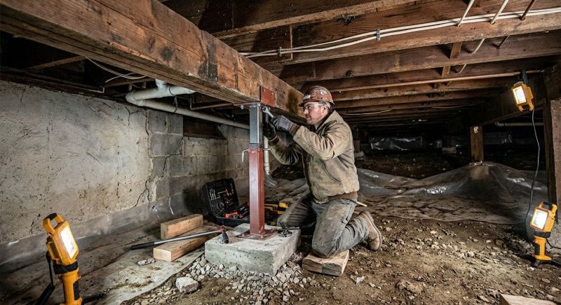 Crawl Space Leveling in Westmoreland County, PA