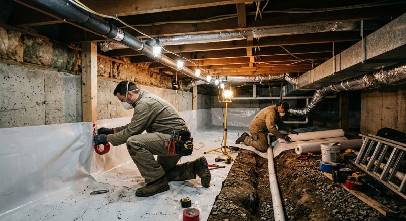 Crawl Space Leveling in Westmoreland County, PA