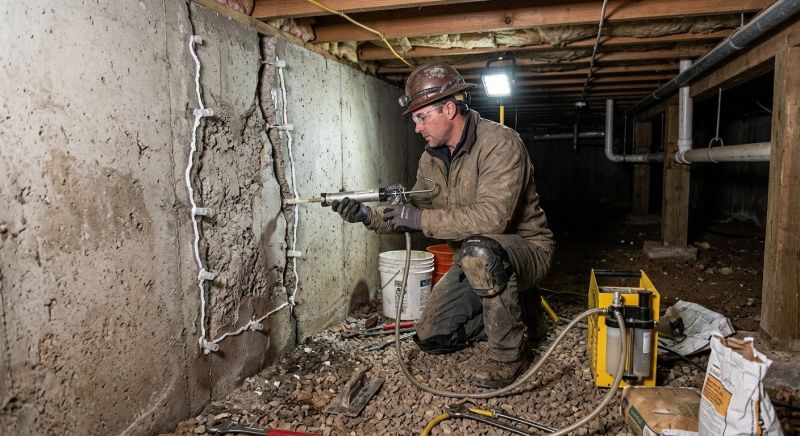 Crawlspace Foundation Repair in East Pittsburgh, PA