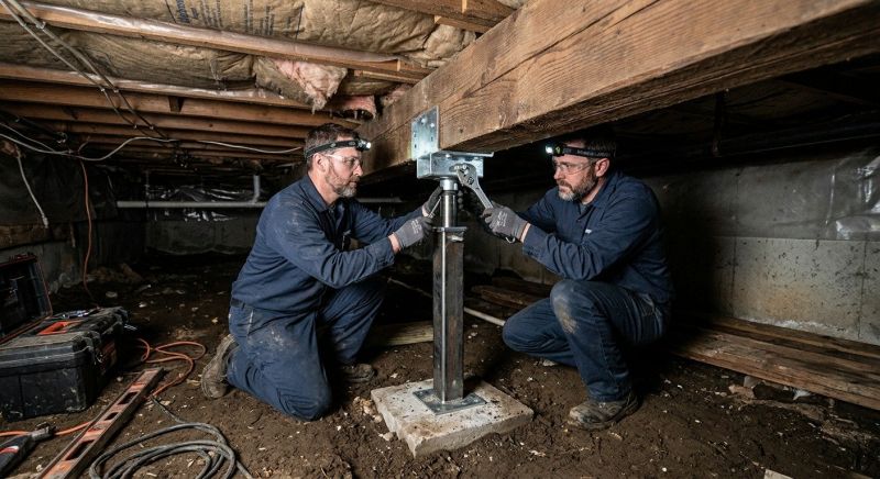 Crawlspace Foundation Repair in Jones Mills, PA