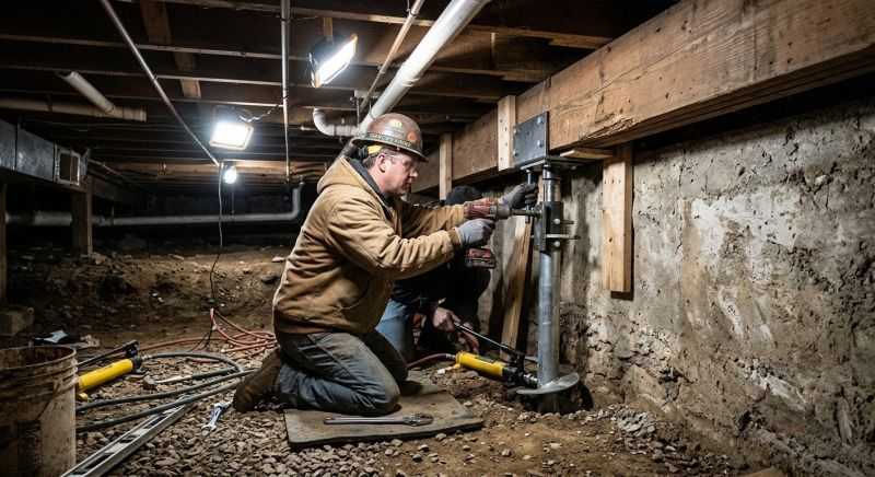 Crawlspace Foundation Repair in Westmoreland County, PA