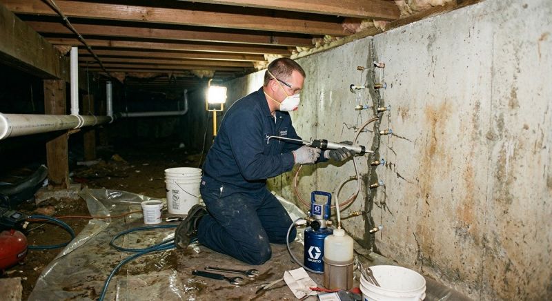 Crawlspace Foundation Repair in North Versailles, PA