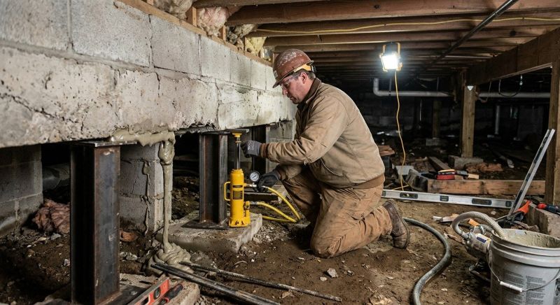 Crawlspace Foundation Repair in Wilmerding, PA