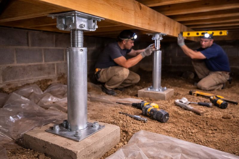 Crawlspace Structural Repair in Westmoreland County, PA