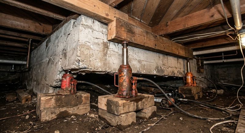 Foundation Jacking in Belle Vernon, PA