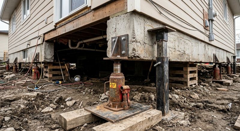 Foundation Jacking in Indian Head, PA
