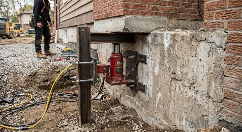 Foundation Jacking in Monroeville, PA