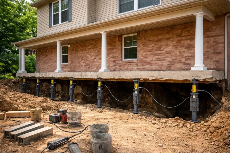 Foundation Jacking in Mount Pleasant, PA