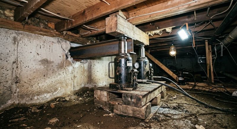 Foundation Jacking in New Kensington, PA