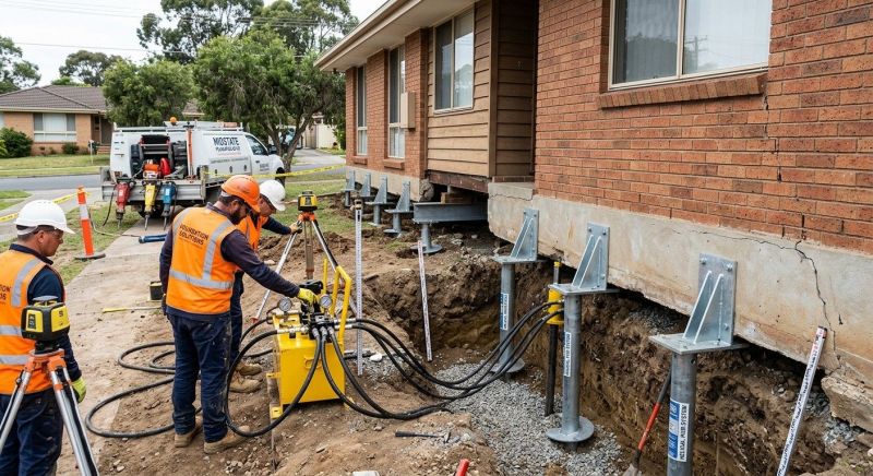 Foundation Jacking in West Newton, PA