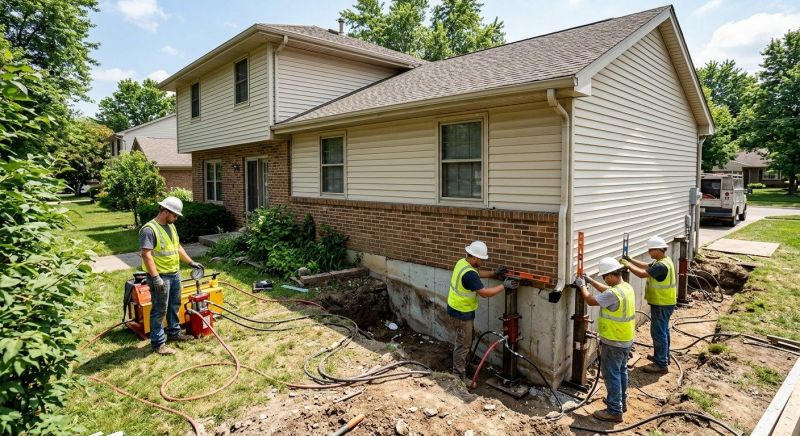 Foundation Jacking in Wilmerding, PA