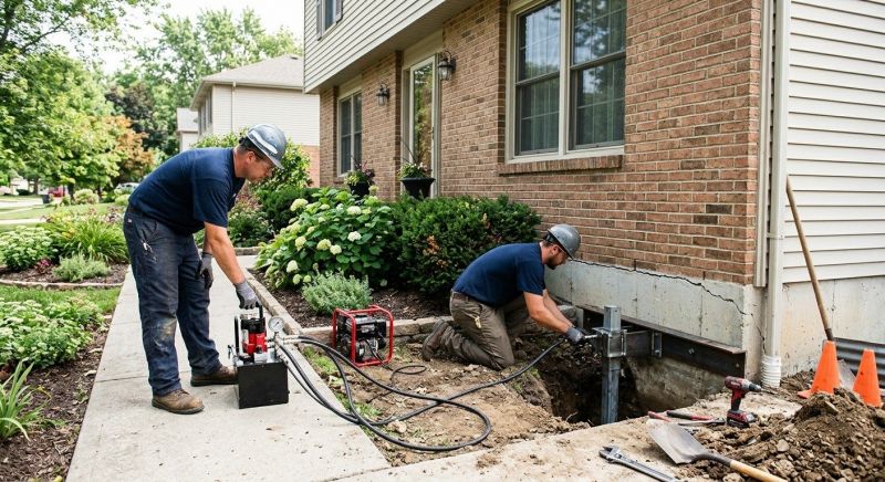 Foundation Jacking in Wilmerding, PA