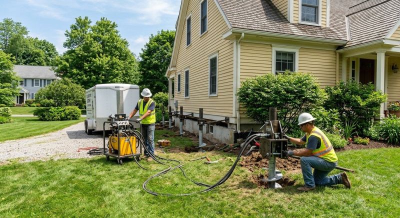 Foundation Lifting in East Pittsburgh, PA