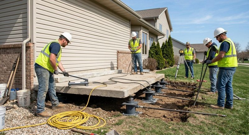 Foundation Lifting in Irwin, PA