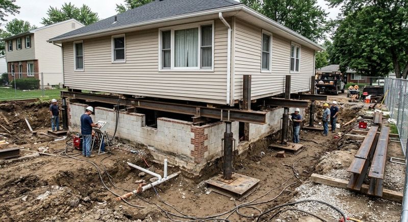 Foundation Lifting in Latrobe, PA