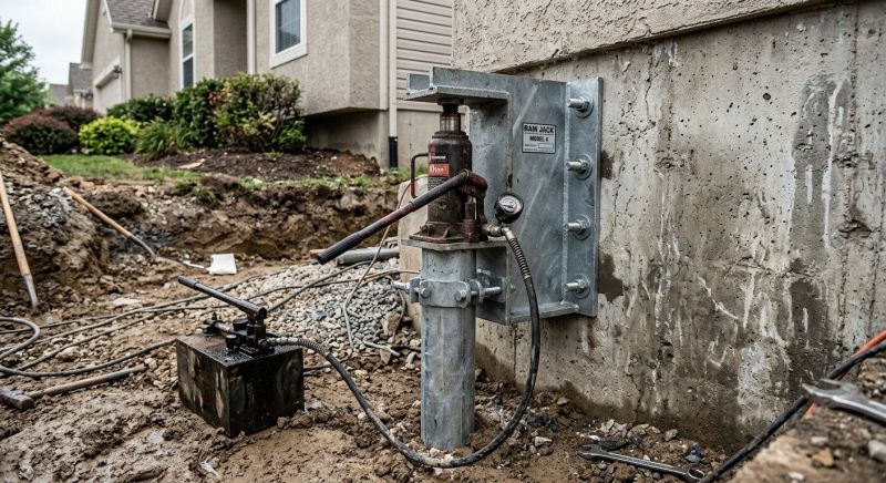 Foundation Pier Leveling in Westmoreland County, PA