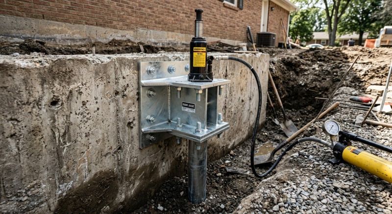 Foundation Pier Leveling in Westmoreland County, PA