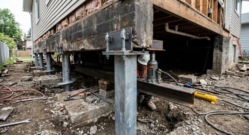 Foundation Raising in Ligonier, PA