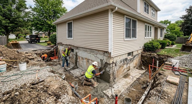 Foundation Restoration in Westmoreland County, PA