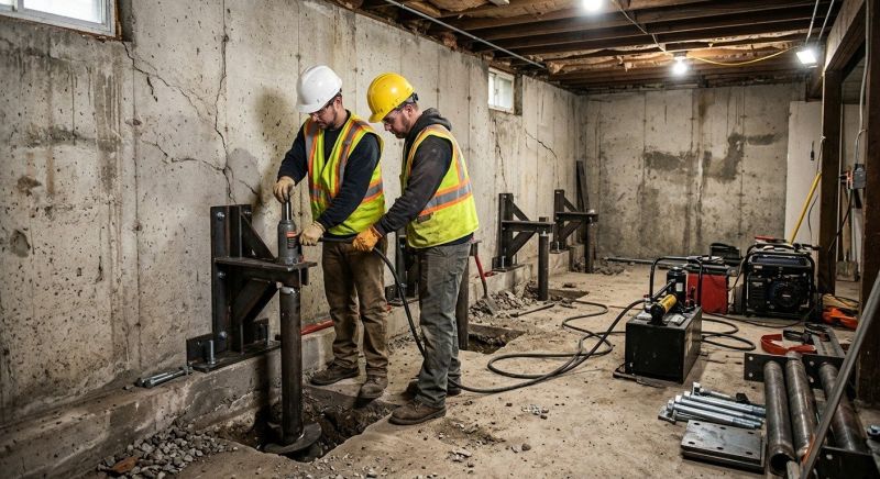Foundation Stabilizing in Donegal, PA