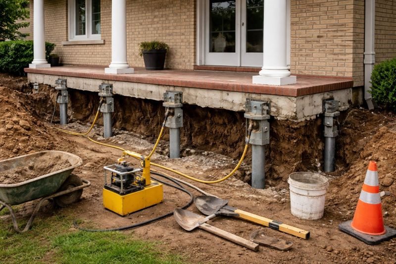 Foundation Stabilizing in Greensburg, PA