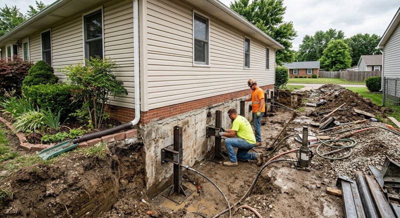 Foundation Stabilizing in Indian Head, PA