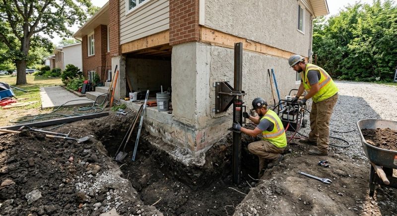 Foundation Structural Repair in Latrobe, PA
