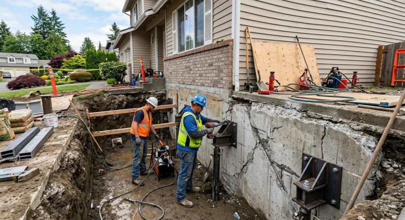 Foundation Structural Repair in Oakmont, PA