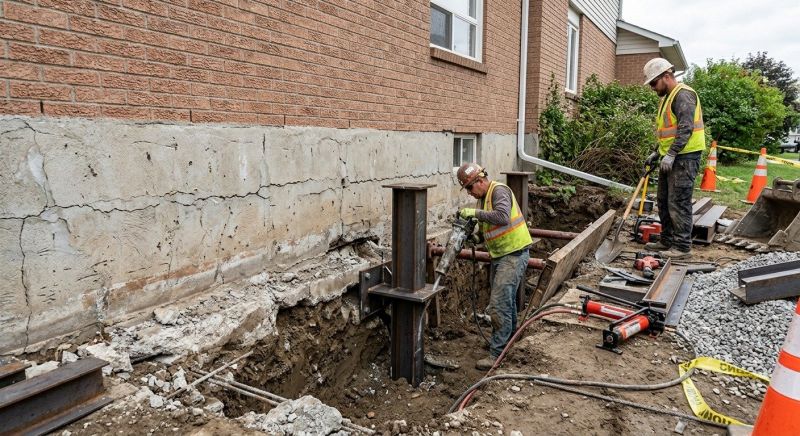 Foundation Structural Repair in Wilmerding, PA