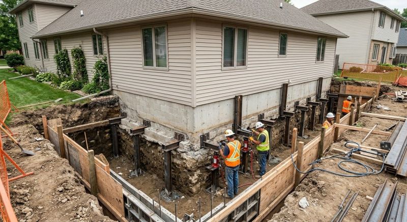 Foundation Underpinning in Westmoreland County, PA
