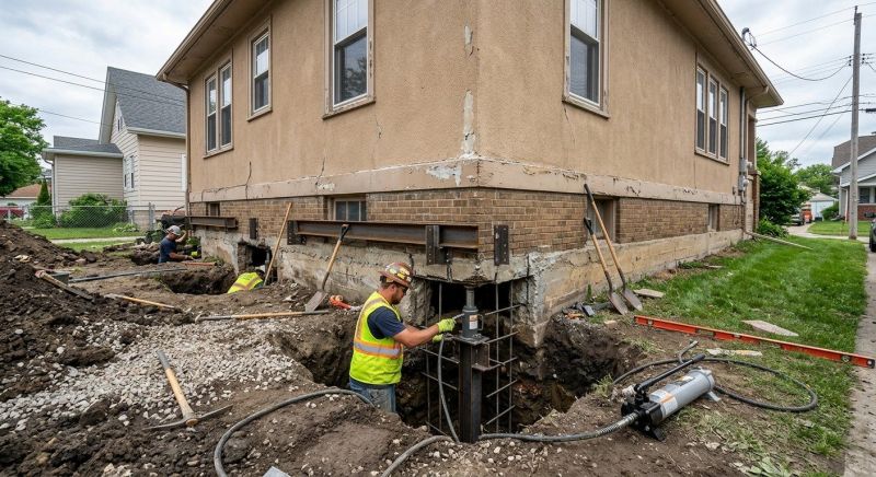 Foundation Underpinning in Westmoreland County, PA