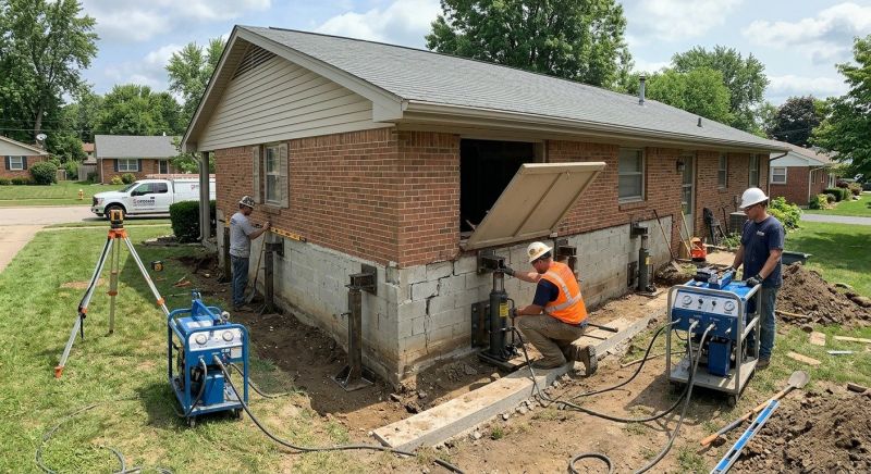 Home Foundation Leveling in Irwin, PA