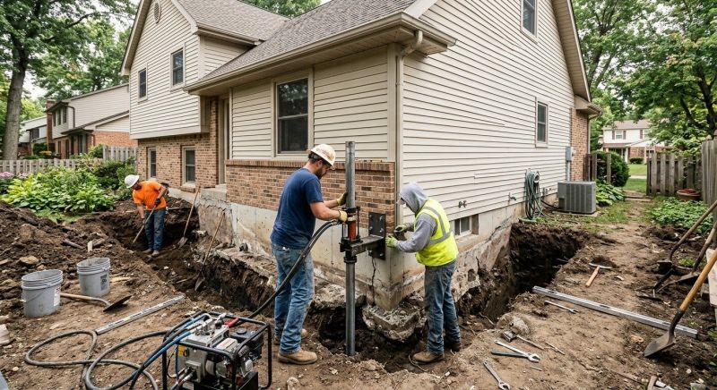 Home Foundation Repair in Donegal, PA