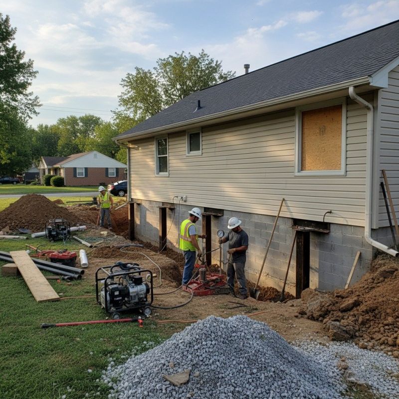 Home Foundation Repair in Elizabeth, PA