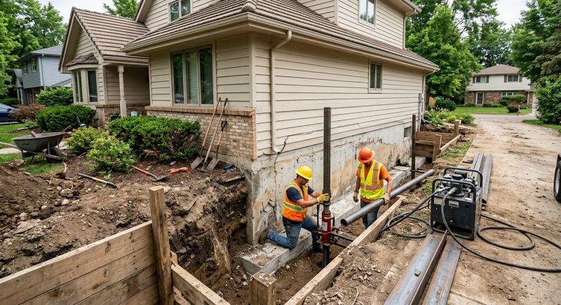 Home Foundation Repair in Westmoreland County, PA