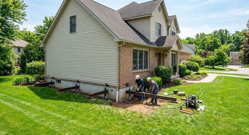 House Leveling in New Alexandria, PA
