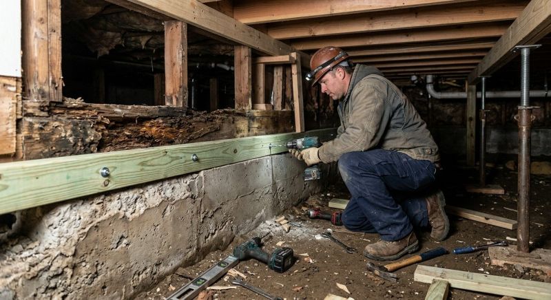 Sinking Foundation Repair in Wilmerding, PA