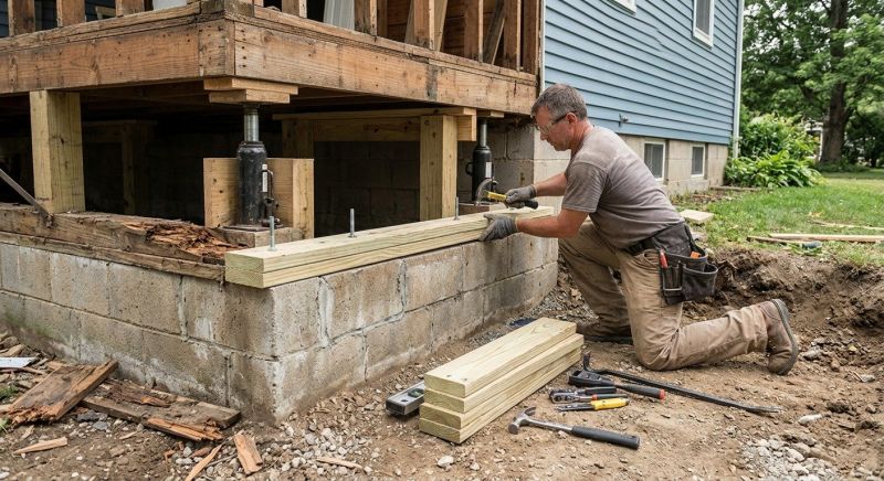 Slab Foundation Repair in Westmoreland County, PA