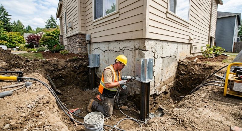 Structural Foundation Repair in Connellsville, PA